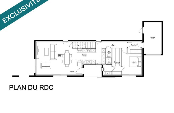 Villa d'architecte contemporaine avec piscine. — photo 3
