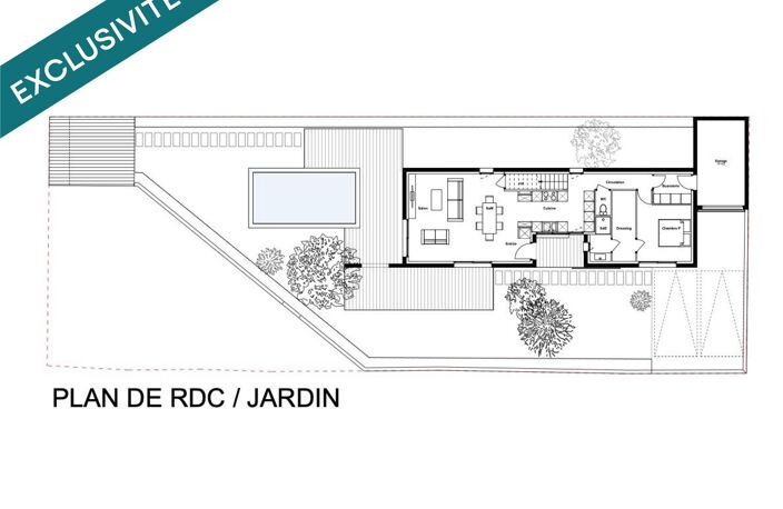 Villa d'architecte contemporaine avec piscine. — photo 4