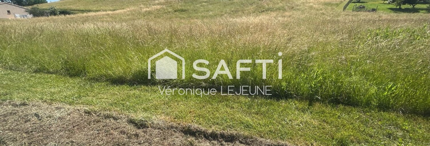 Terrain  1228 m² à vendre à Saint-Caprais-de-Lerm (47270)