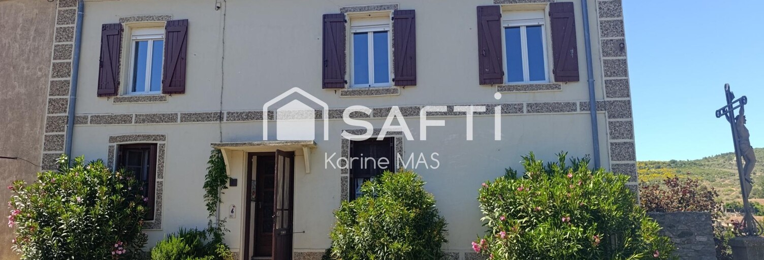 Maison 5 Pièces 74 m² à vendre à Villerouge-Termenès (11330)