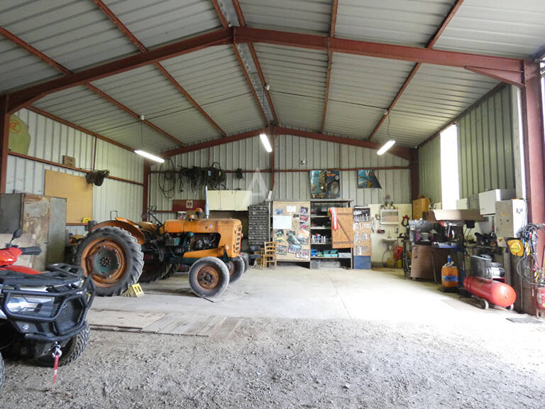 Terrain de 1 000 m²  avec Mobil home, 2 hangars  Outarville — photo 1