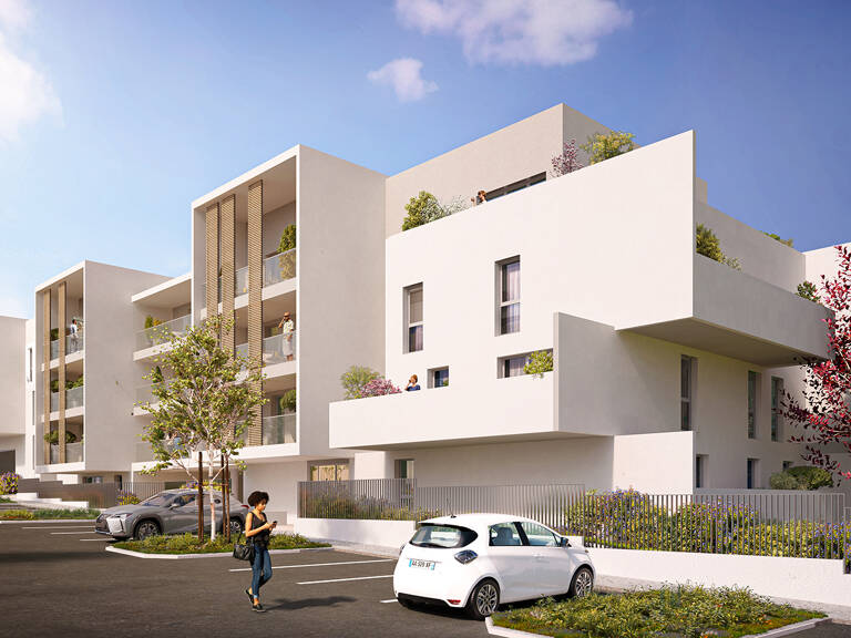 NEUF T3 Beziers 62 m² + Terrasse 12,7m2²+ Parking et Cave — photo 1