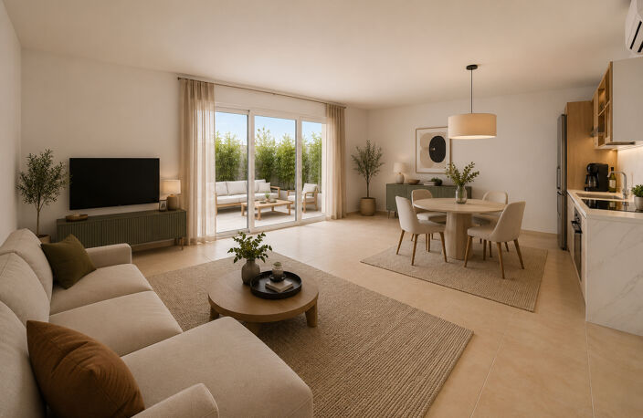 NEUF T3 Beziers 62 m² + Terrasse 12,7m2²+ Parking et Cave — photo 4
