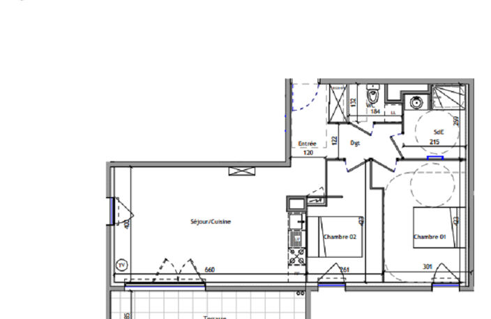 NEUF T3 Beziers 62 m² + Terrasse 12,7m2²+ Parking et Cave — photo 5