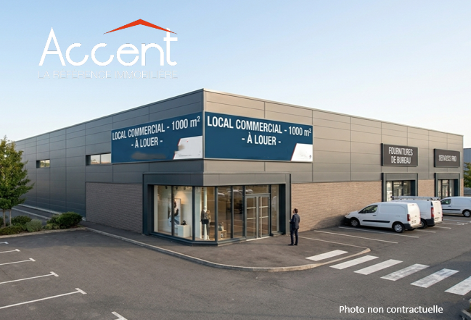 À louer   Local commercial de 1 020 m2   Rodez zone commerciale — photo 1