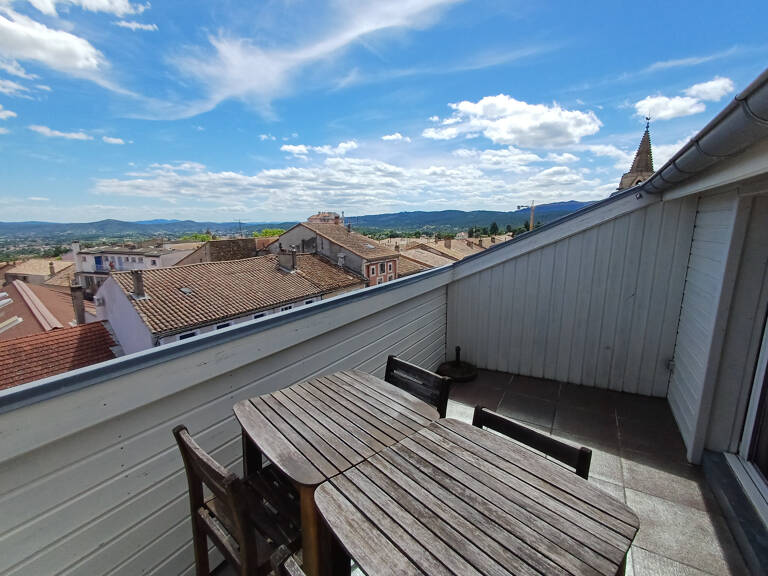 AUBENAS CENTRE - APPARTEMENT DUPLEX 88m2 AVEC GARAGE — photo 1