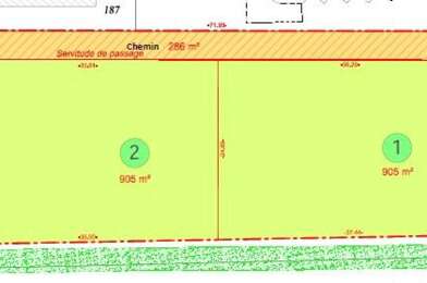 Terrain  181000 €