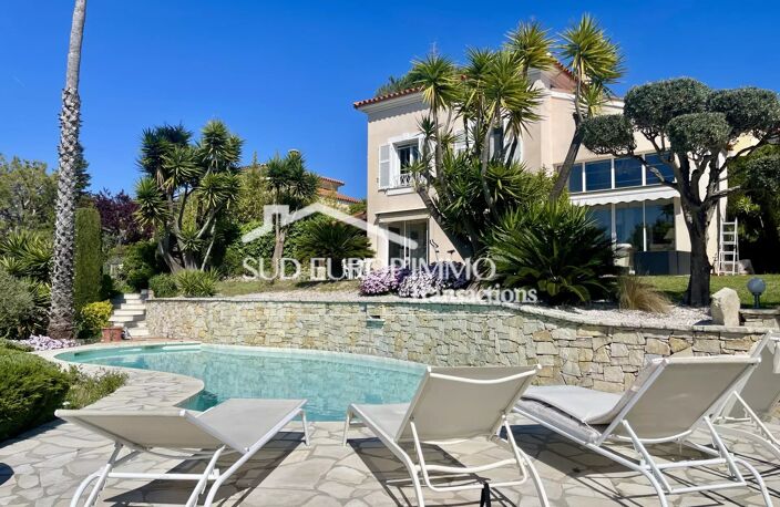 NiCE Saint Pancrace élégante villa de standing avec piscine, pool house et panorama collines — photo 3