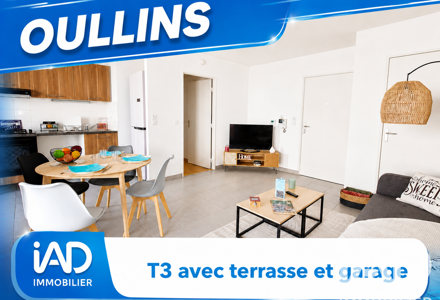 Vente Appartement 3 pièces — photo 1