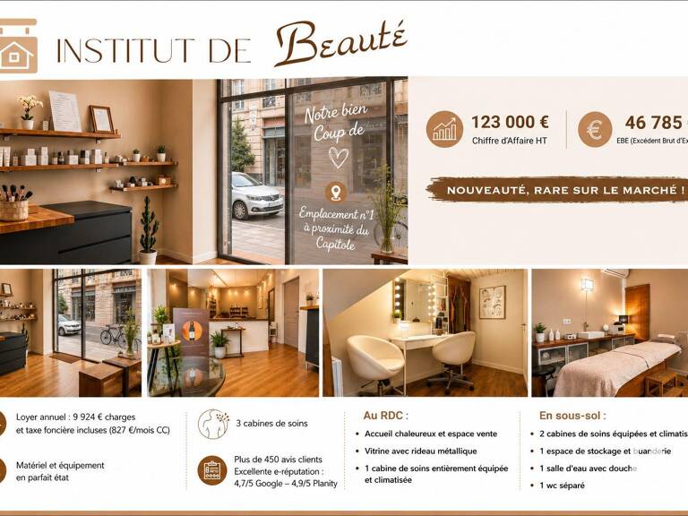 Vente Boutique/Local commercial 100 m&sup2; — photo 1