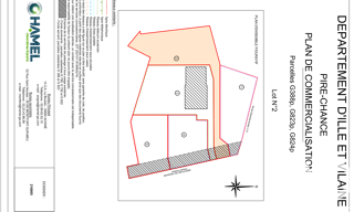 Terrain  868 m² à vendre à Piré-Chancé (35150)