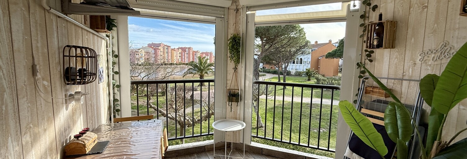 Appartement 2 Pièces 22 m² à vendre à Le Barcarès (66420)