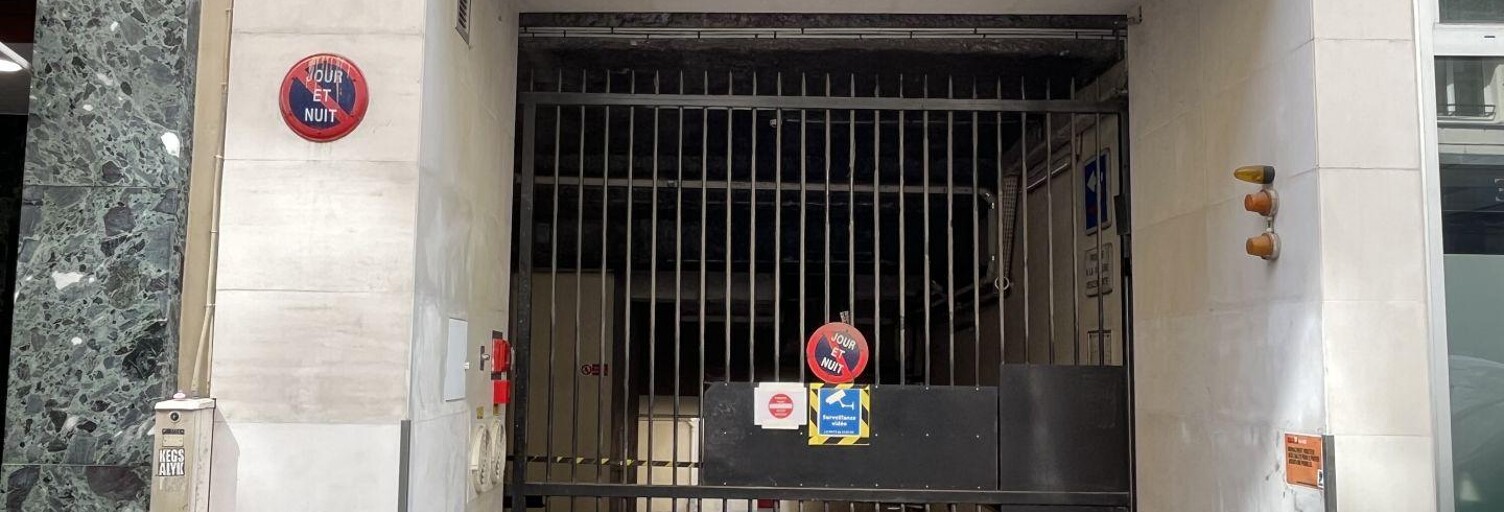 Garage  10 m² à louer à Paris 2 (75002)