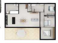 ROCHEMAURE : projet hors Lotissement avec vue dominante — photo 2