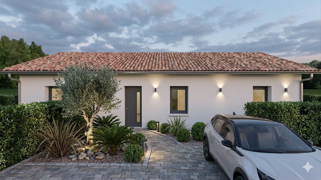Projet de construction d'une maison 80 m² avec terrain à SAINT-PERDON (40)