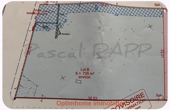 Terrain à vendre de 735,00 m² GRAU D'AGDE (34) — photo 2