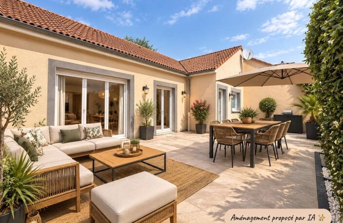 MAISON 121m2 - 3 CHAMBRES - GARAGE - JARDIN — photo 2