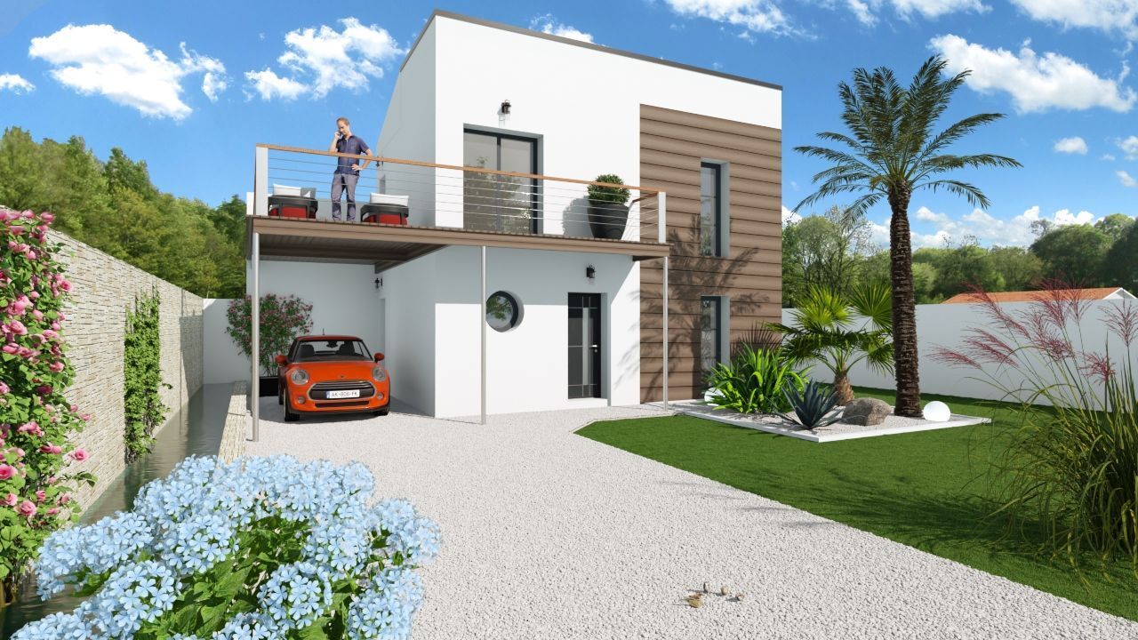 Projet de construction d'une maison 119 m² avec terrain à ARDILLIERES (17)