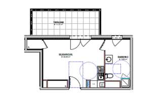 Appartement 1 Pièce 30 m² à louer à Tours (37000)