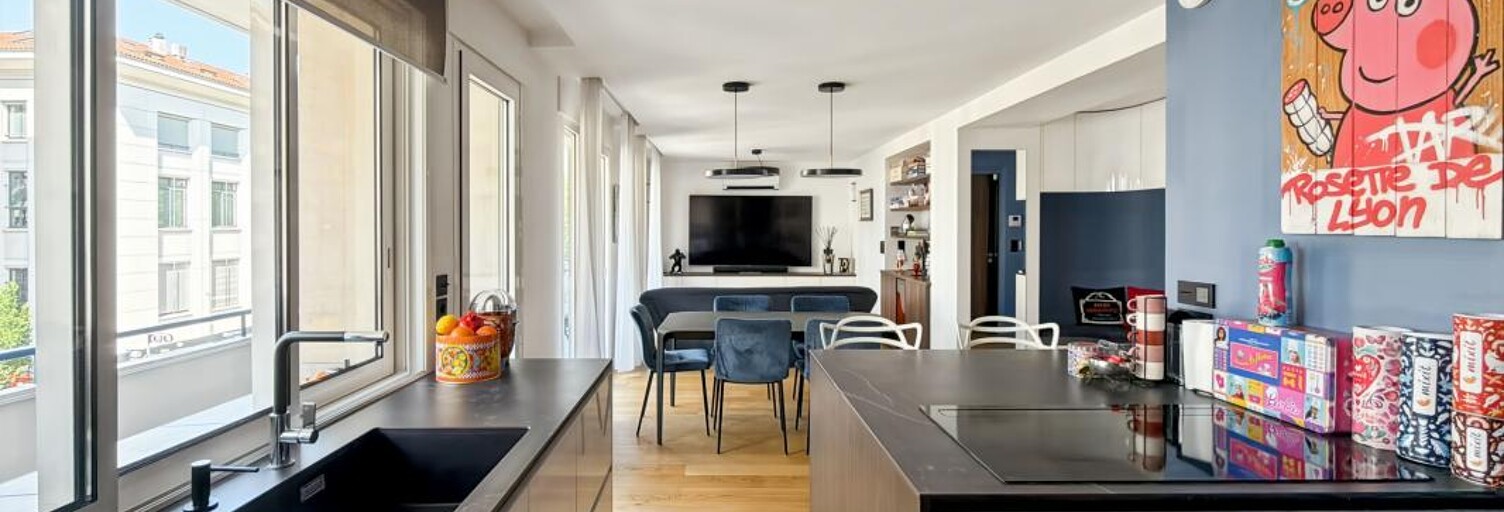 Appartement 4 Pièces 93 m² à vendre à Villeurbanne (69100)