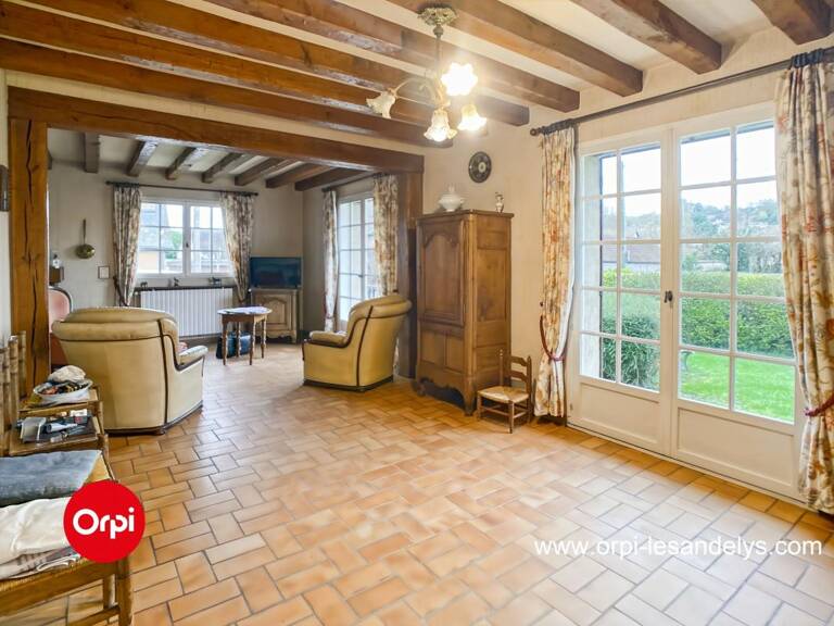Maison À Vendre 3 chambres - Centre Ville Les Andelys - Sous sol total — photo 1