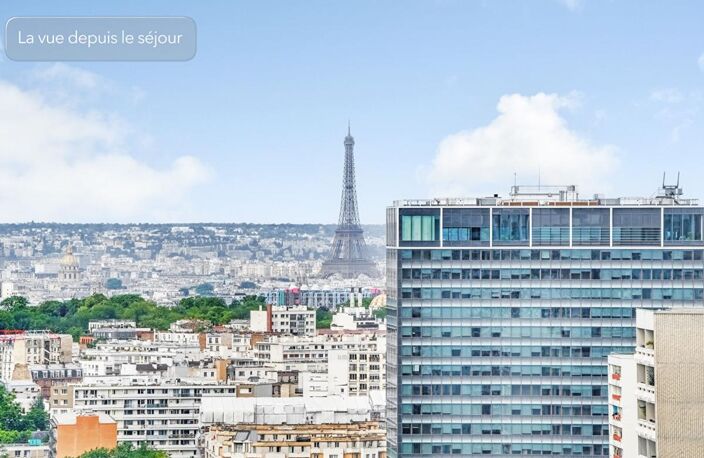 BAGNOLET (93) - APPARTEMENT - 4 PIÈCES FAMILIAL AVEC VUE PANORAMIQUE SUR PARIS — photo 4