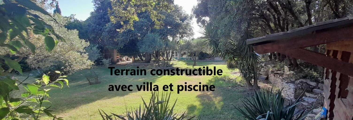 Terrain  2400 m² à vendre à Aubais (30250)