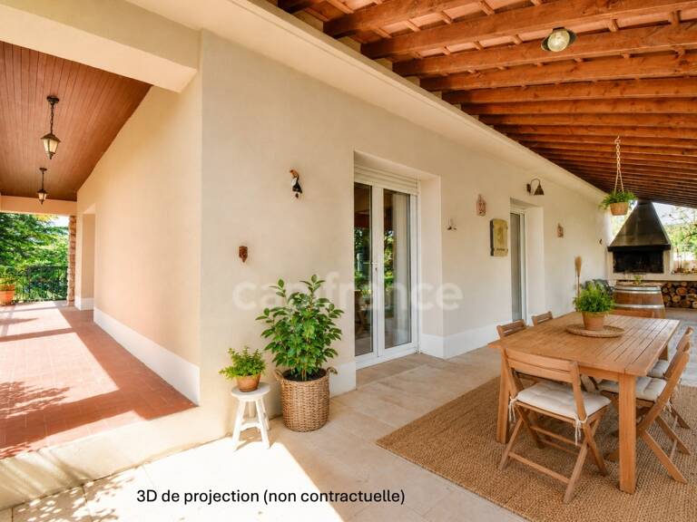 Maison à vendre 5 pièces MONTARNAUD (34) terrain de 2000m2 avec piscine sans vis à vis — photo 1