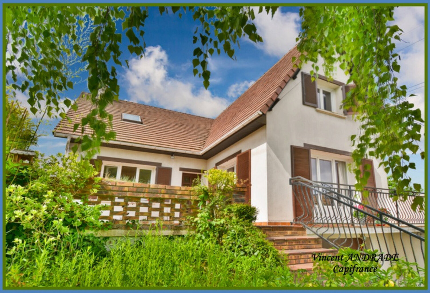 Maison traditionnelle 165 m² - 6 chambres - Sous-sol total 130 m² hauteur 2,42 m - Terrain 891 m² — photo 1