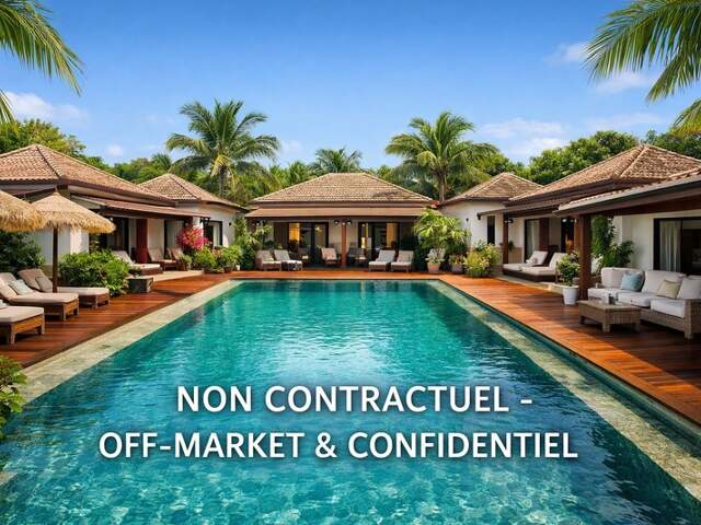 EN EXCLUSIVITE - PROPRIETE CONFIDENTIELLE A 100M DE LA PLAGE - 6 SUITES – PISCINE A DEBORDEMENT – POTENTIEL UNIQUE - SAINT FRANCOIS — photo du bien
