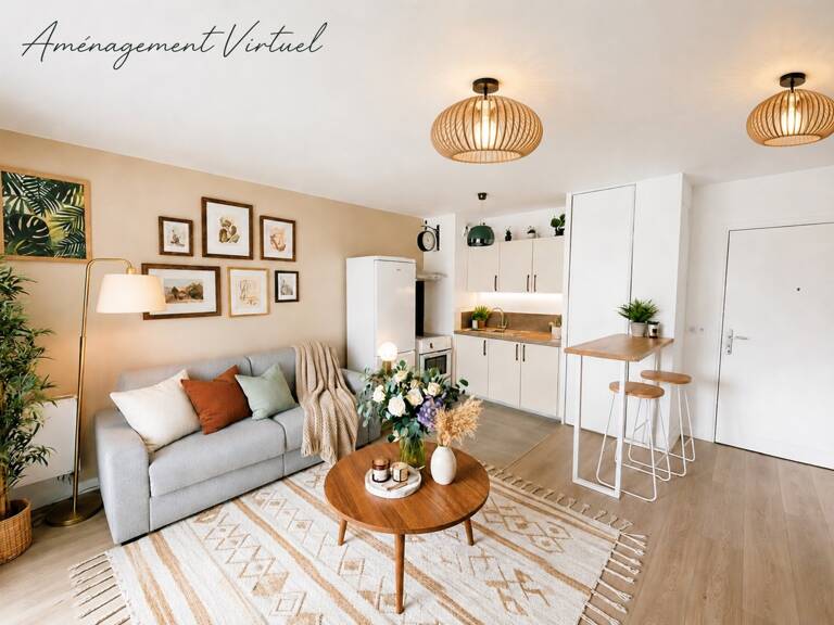 EXCLUSIVITÉ – Appartement récent, balcon, parking et gare à pied : un 2 pièces prêt à vivre ! — photo 1
