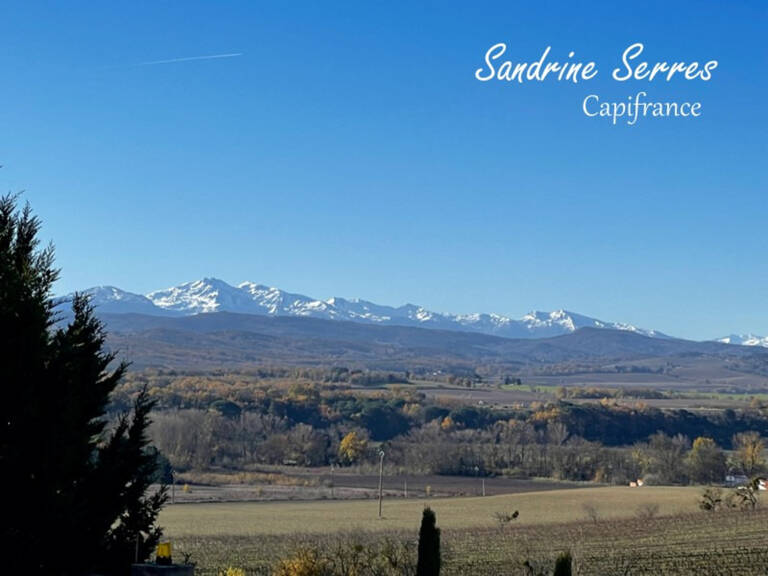 Village proche Limoux - Villa plain-pied 105 m2 environ - Vue Pyrénées - Terrain 1 100 m2 — photo 1