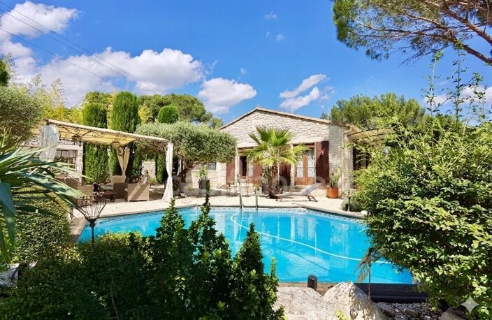 Maison à vendre Villa T6 de Plain-pied avec Piscine et grand terrain à 10mn d'Uzès — photo 4