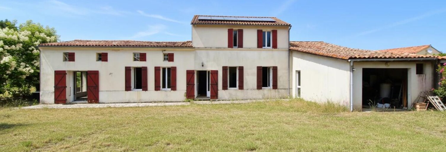 Maison 6 Pièces 191 m² à vendre à Soubran (17150)