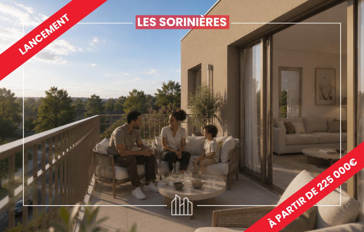 RÉSIDENCE JULES - PROX COMMERCES  Appartement neuf Les Sorinières  44840