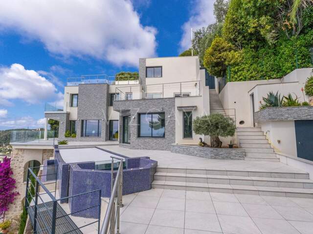Domaine du Castelet - Vente villa contemporaine - Vue mer panoramqiue — photo du bien