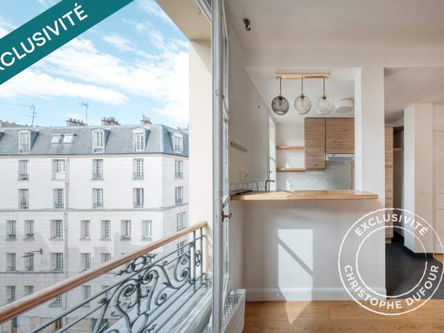 Paris Ve. À proximité immédiate du bas de la rue Mouffetard. Superbe 2 pièces de 58 m2. — photo du bien