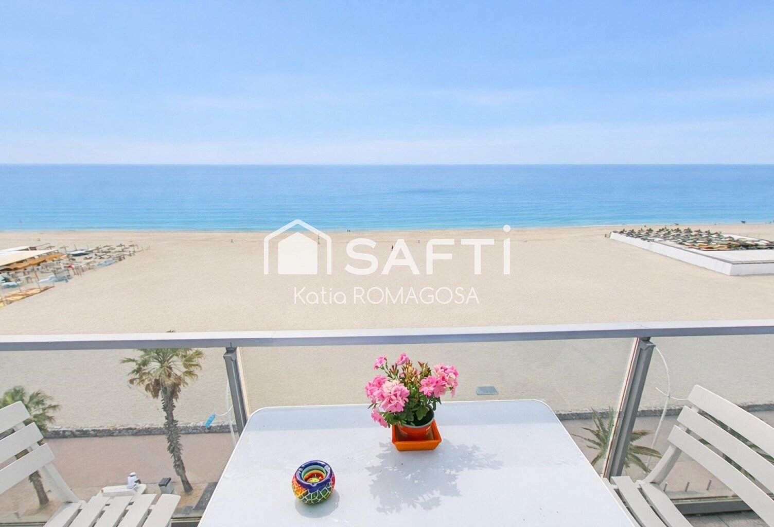 CANET-PLAGE  FRONT DE MER  VUE PANORAMIQUE EXCEPTIONNELLE — photo 1