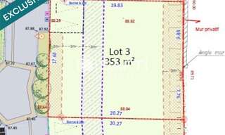 Terrain  353 m² à vendre à Landivisiau (29400)