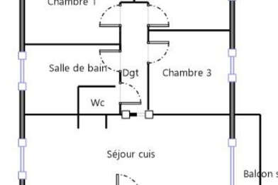 Appartement 4 pièces 165000 €