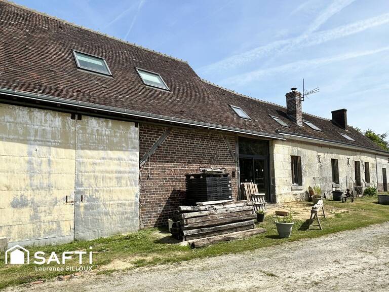 Longère en cours de rénovation sur 2 hectares — photo 1