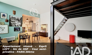 Appartement 2 Pièces 42 m² à vendre à Paris 20 (75020)