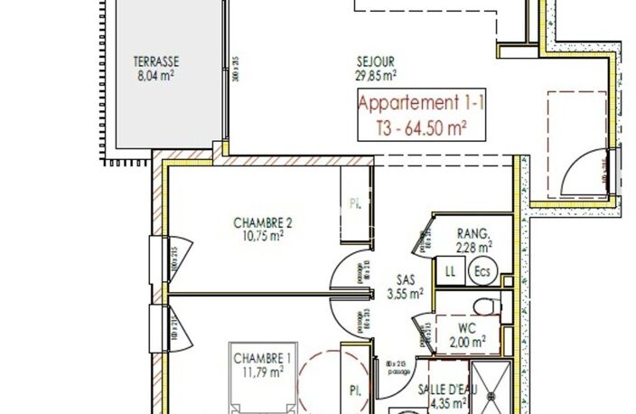 ARGELÈS-SUR-MER  Vente en VEFA T3 AVEC TERRASSE — photo 4
