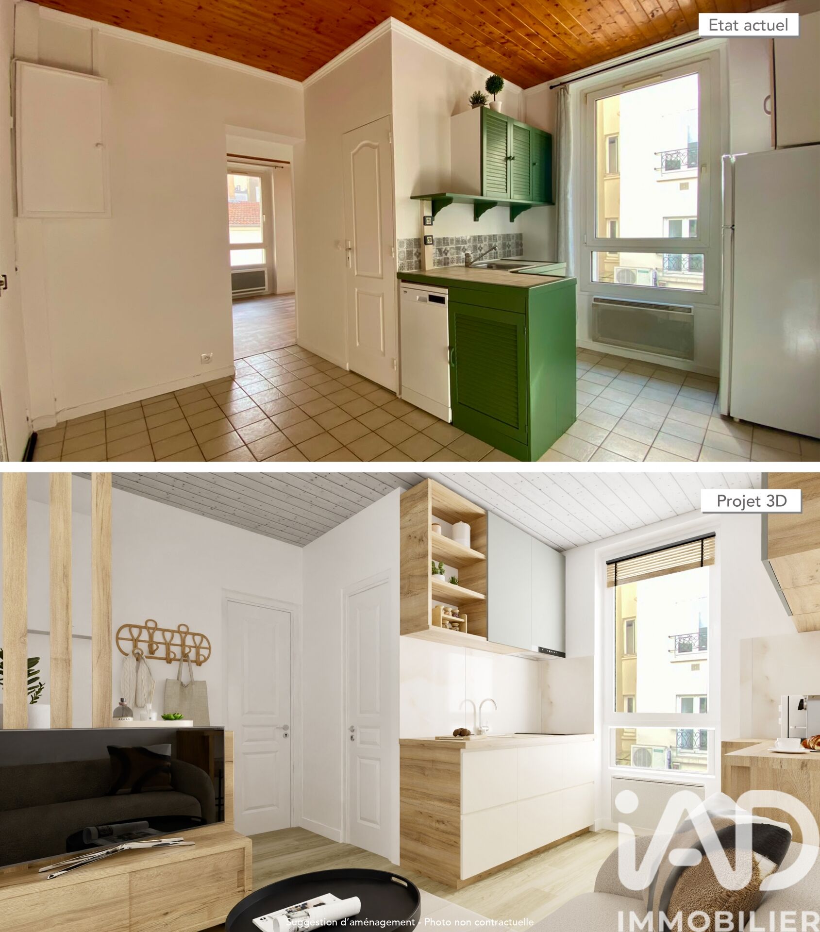 Vente Appartement 2 pièces - Photo 2