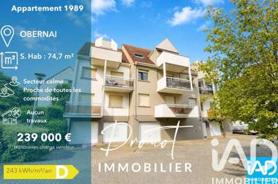 Appartement 3 pièces 239000 €