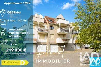 Appartement 3 pièces 219000 €