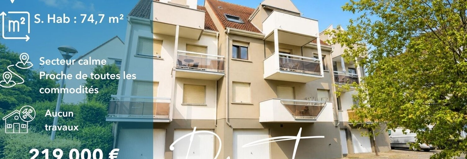 Appartement 3 Pièces 74 m² à vendre à Obernai (67210)