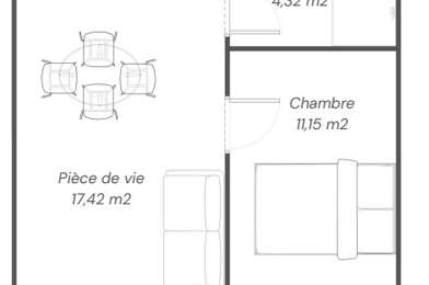 Appartement 2 pièces 117930 €