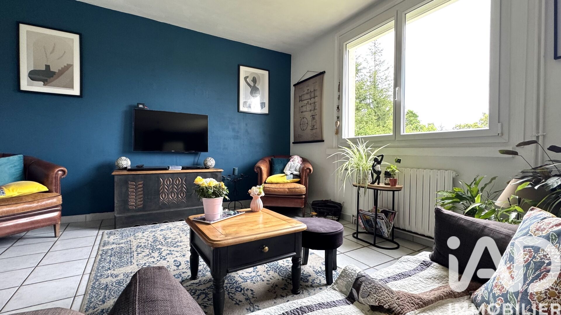 Motreff - 90m² - 5p. - 3ch.