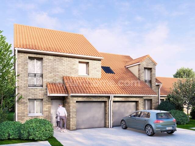 A TETEGHEM - MAISON NEUVE SEMI-INDIVIDUELLE ! "ON POSE LES MEUBLES..." A 15 MN DU CENTRE VILLE DE DUNKERQUE ! — photo du bien